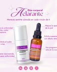 DÚO CORPORAL ACLARANTE + PRODUCTO SORPRESA GRATIS | ACLARA EL TONO DE TU PIEL
