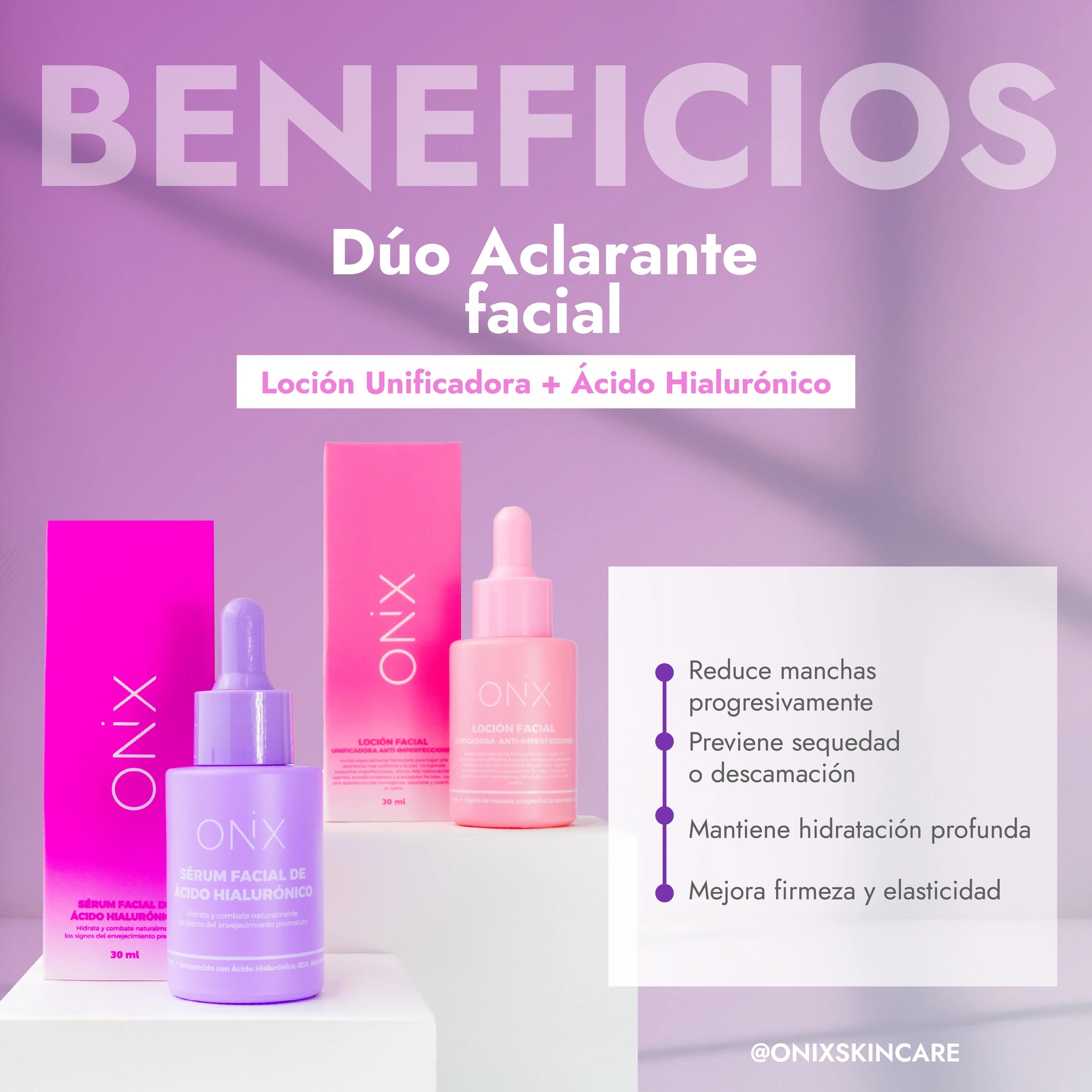 DÚO FACIAL ACLARANTE | ROSTRO SIN MANCHAS E HIDRATACIÓN PROFUNDA