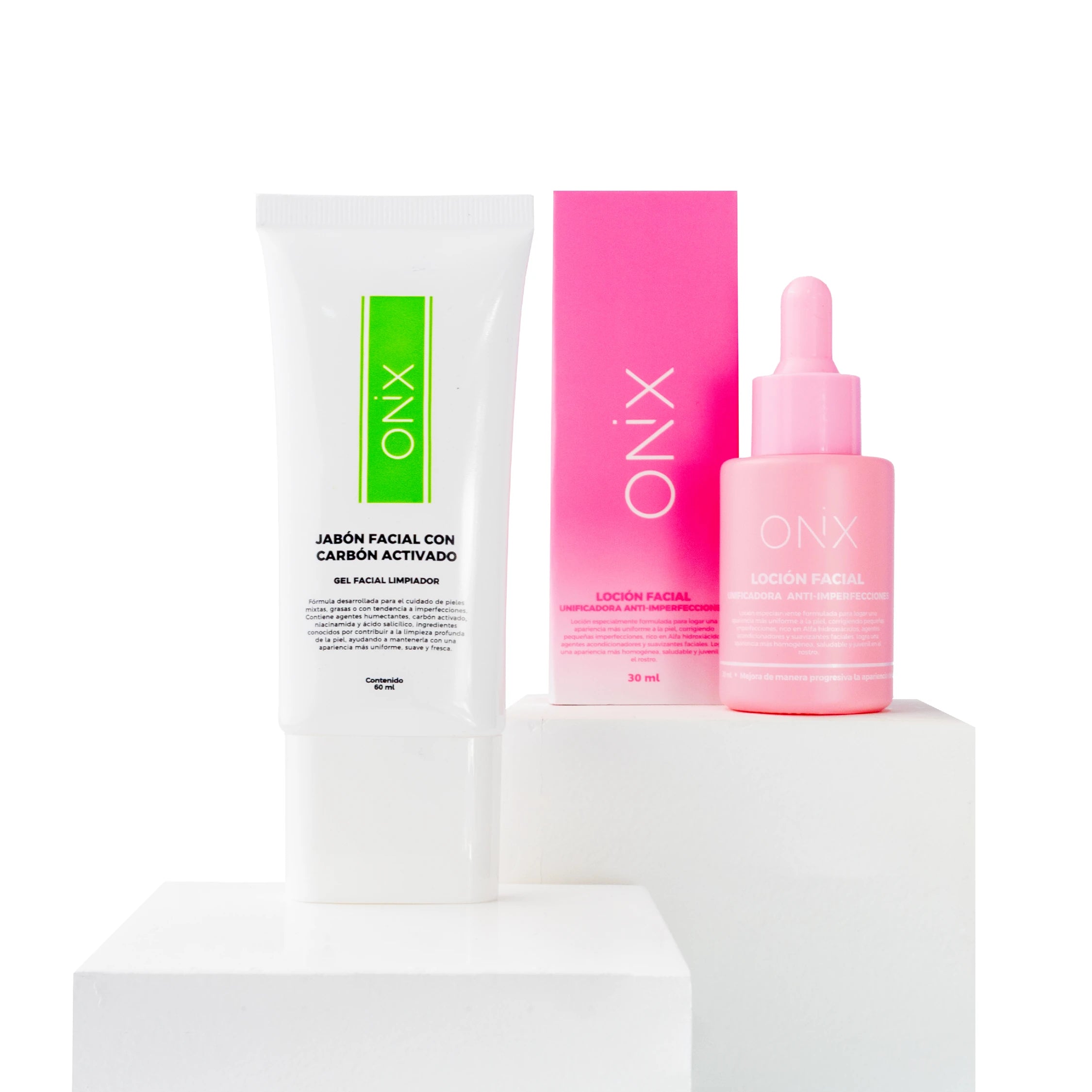 DÚO LIMPIEZA PROFUNDA | JABÓN CARBÓN ACTIVADO + LOCIÓN ANTI IMPERFECCIONES