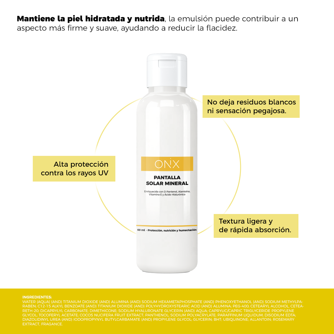 Pantalla Solar Mineral