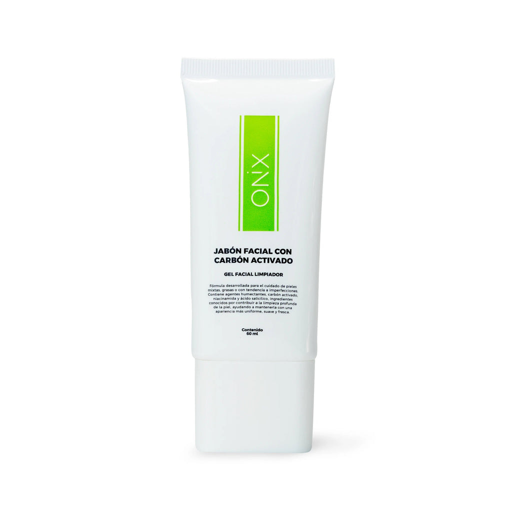 JABÓN FACIAL CON CARBÓN ACTIVADO | LIMPIEZA PROFUNDA EQUILIBRADA - Onix Skincare