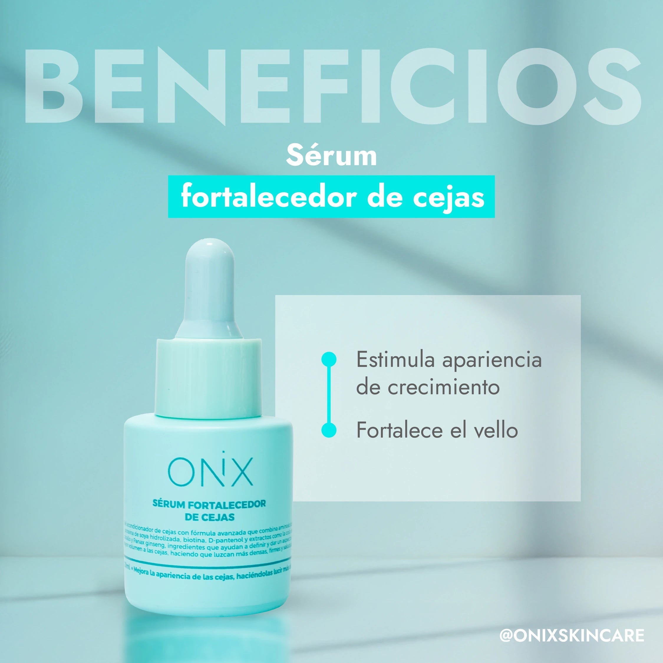 TRÍO TRIPLE REPARACIÓN | FORTALECE CEJAS + OJERAS + UÑAS NATURALMENTE - Onix Skincare